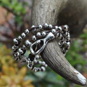 Uno de 50 wrap bracelet